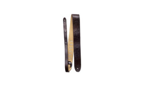 Martin Accessories A0100 Soft Leather Strap Accented With The C. F. Martin Name - Brown