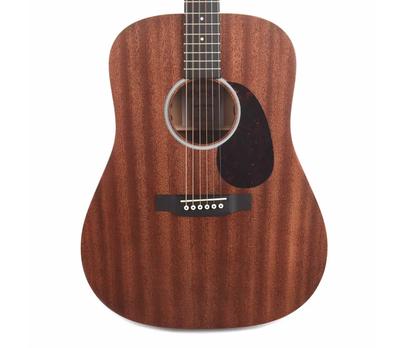 Martin Guitar D10E-01 Semi-Acoustic D-10E Road Series - Natural Sapele