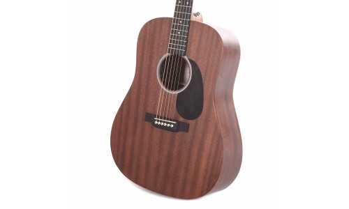 Martin Guitar D10E-01 Semi-Acoustic D-10E Road Series - Natural Sapele