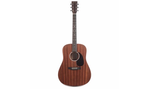 Martin Guitar D10E-01 Semi-Acoustic D-10E Road Series - Natural Sapele