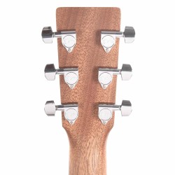 Martin Guitar D10E-01 Semi-Acoustic D-10E Road Series - Natural Sapele