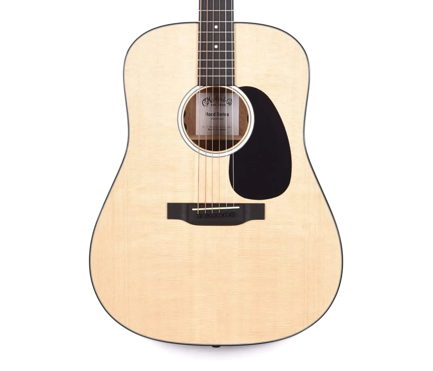 Martin Guitar D12E-01 Road Series Dreadnought Semi Acoustic Koa - Natural Sitka Spruce
