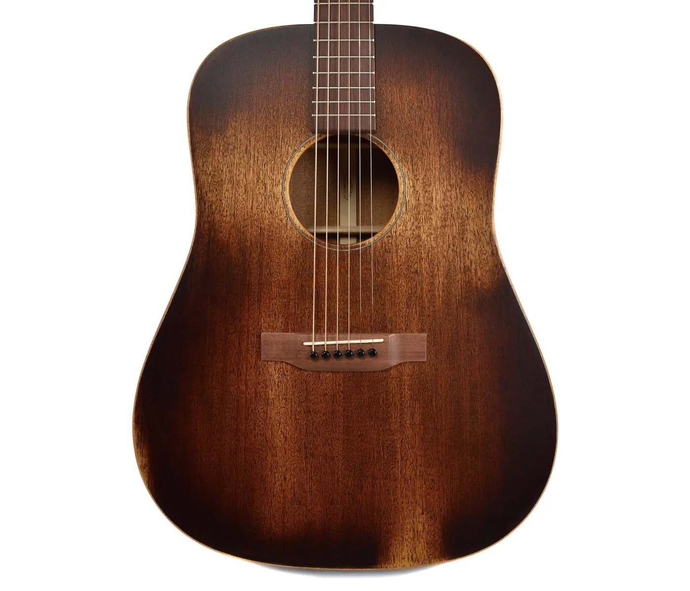Martin D15M Street Master Dreadnought Guitar - Distressed Burst