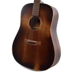 Martin Guitar D15MSTREETMASTE D15M StreetMaster Dreadnought - Distressed Burst