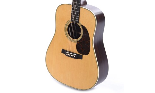 Martin D-28 Satin Dreadnought Acoustic Guitar - Aging Toner