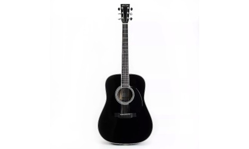 Martin Guitar D35JOHNNYCASH Johnny Cash Signature Model Acoustic Dreadnought 14-Fret - Black