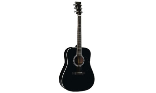 Martin Guitar D35JOHNNYCASH Johnny Cash Signature Model Acoustic Dreadnought 14-Fret - Black