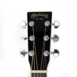 Martin Guitar D35JOHNNYCASH Johnny Cash Signature Model Acoustic Dreadnought 14-Fret - Black