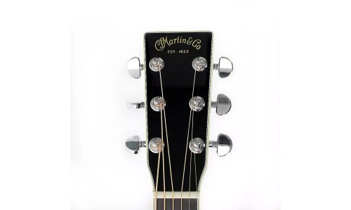 Martin Guitar D35JOHNNYCASH Johnny Cash Signature Model Acoustic Dreadnought 14-Fret - Black