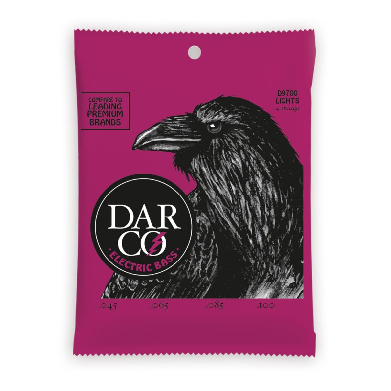 Martin Strings D9700 Darco Electric Bass Guitar 4 Strings Light - 45 - 100 Martin Strings D9700 Darco Electric Bass Guitar 4 Strings Light - 45 - 100