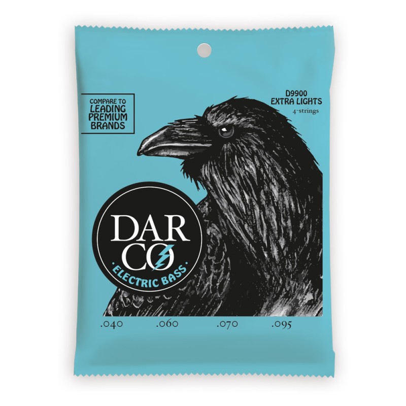 Martin Strings D9900 Darco Electric Bass Guitar 4 Strings Set Extra Light - 45 - 95 Martin Strings D9900 Darco Electric Bass Guitar 4 Strings Set Extra Light - 45 - 95