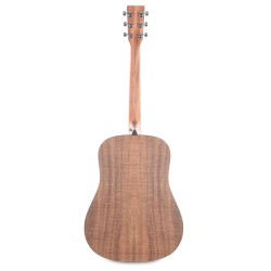 Martin Guitar DX2E-01 Dreadnought Acoustic Electric - Natural with Figured Koa