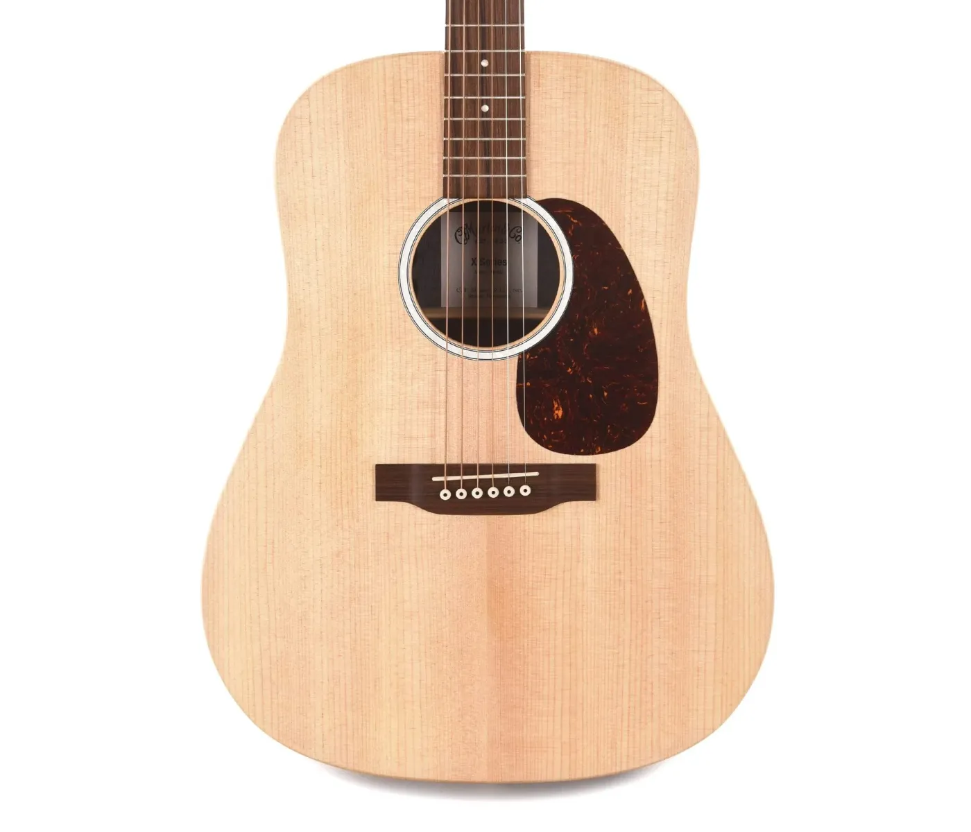 Martin Guitar DX2E-02 Dreadnought Acoustic Electric - Natural With Sapele