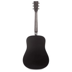 Martin Guitar DXJOHNNYCASH Signature Series Guitar DX Johnny Cash Dreadnought Acoustic Electric - Jett Black