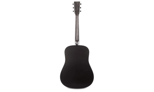 Martin Guitar DXJOHNNYCASH Signature Series Guitar DX Johnny Cash Dreadnought Acoustic Electric - Jett Black