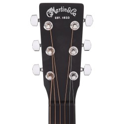 Martin Guitar DXJOHNNYCASH Signature Series Guitar DX Johnny Cash Dreadnought Acoustic Electric - Jett Black