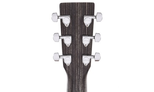 Martin Guitar DXJOHNNYCASH Signature Series Guitar DX Johnny Cash Dreadnought Acoustic Electric - Jett Black