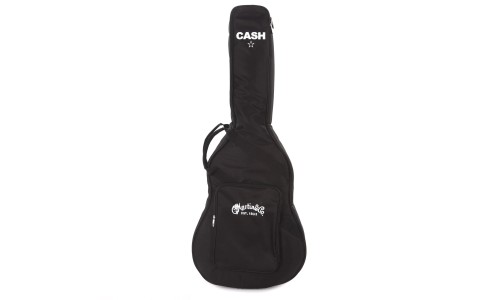 Martin Guitar DXJOHNNYCASH Signature Series Guitar DX Johnny Cash Dreadnought Acoustic Electric - Jett Black