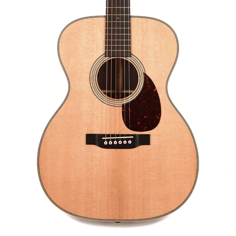 Martin Guitar OM28EMODERNDELU OM-28E Modern Deluxe Orchestra Acoustic-Electric Guitar With Fishman Aura VT Blend Electronics - Natural Martin Guitar OM28EMODERNDELU OM-28E Modern Deluxe Orchestra Acoustic-Electric Guitar With Fishman Aura VT Blend Electronics - Natural