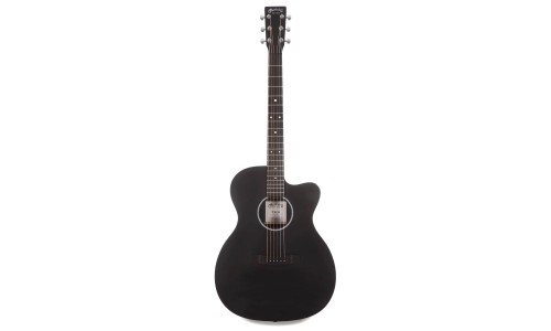 Martin Guitar OMCX1E-01 000 Shape Acoustic Electric Guitar - Jett Black