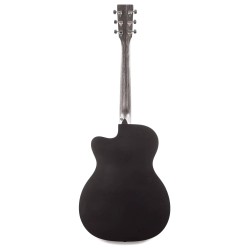 Martin Guitar OMCX1E-01 000 Shape Acoustic Electric Guitar - Jett Black