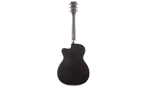 Martin Guitar OMCX1E-01 000 Shape Acoustic Electric Guitar - Jett Black