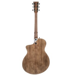 Martin Guitar SC10E-01 Road Series Acoustic Electric Guitar - Natural Sitka Spruce Top And Koa veneer Back And Side Satin