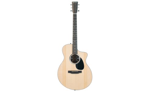 Martin Guitar SC10E-01 Road Series Acoustic Electric Guitar - Natural Sitka Spruce Top And Koa veneer Back And Side Satin