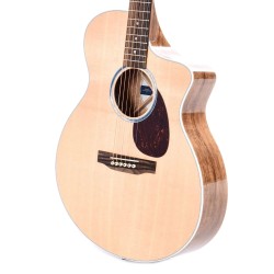 Martin Guitar SC13E-01 Road Series Acoustic Electric Guitar - Natural Sitka Spruce Top And Koa veneer Back And Side Gloss