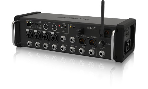 Midas MR12 12-Channel Tablet-Controlled Digital Mixer