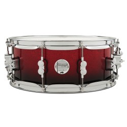 PDP Drums PDCM2215RB Concept Maple 5-Pieces Shell Pack - Red To Black Sparkle Fade - Without Cymbals