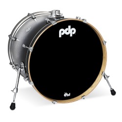 PDP Drums PDCM2215SB Concept Maple 5-Pieces Shell Pack - Silver to Black Fade - Without Cymbals