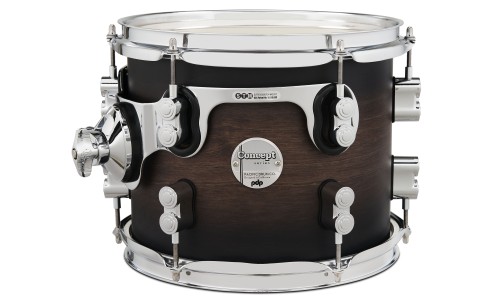 PDP Drums PDCM2215SCB Concept Maple 5-Pieces Shell Pack - Satin Charcoal Burst - Without Cymbals