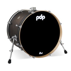 PDP Drums PDCM2215SCB Concept Maple 5-Pieces Shell Pack - Satin Charcoal Burst - Without Cymbals