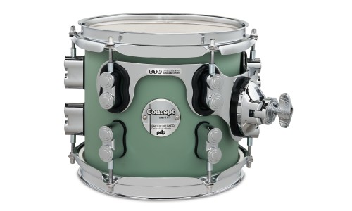 PDP Drums PDCM2215SF Concept Maple 5-Pieces Shell Pack - Satin Seafoam - Without Cymbals