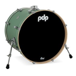 PDP Drums PDCM2215SF Concept Maple 5-Pieces Shell Pack - Satin Seafoam - Without Cymbals