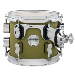 PDP Drums PDCM2215SO Concept Maple 5-Pieces Shell Pack - Satin Olive - Without Cymbals