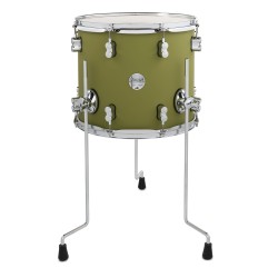 PDP Drums PDCM2217SO Concept Maple 7-Pieces Shell Pack Drumset - Satin Olive - Without Cymbals