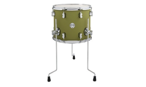 PDP Drums PDCM2217SO Concept Maple 7-Pieces Shell Pack Drumset - Satin Olive - Without Cymbals