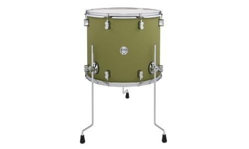 PDP Drums PDCM2217SO Concept Maple 7-Pieces Shell Pack Drumset - Satin Olive - Without Cymbals