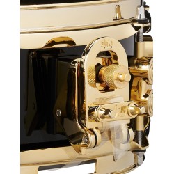 PDP Drums PDSN0413SSEH Eric Hernandez Signature Snare - Black with Gold Hardware - 4-inch x 13-inch