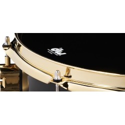 PDP Drums PDSN0413SSEH Eric Hernandez Signature Snare - Black with Gold Hardware - 4-inch x 13-inch