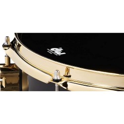 PDP Drums PDSN0414SSEH Eric Hernandez Signature Snare - Black with Gold Hardware - 4-inch x 14-inch