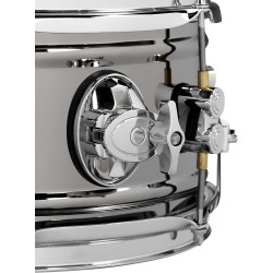 PDP Drums PDSN0610BNCR Concept Metal Snare - Black Nickel Over Steel - 6-inch x 10-inch