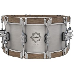 PDP Drums PDSN6514CSAL Concept Select Snare - Aluminum - 6.5-inch x 14-inch