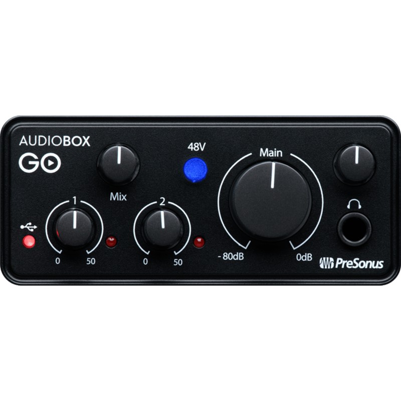 Presonus Audiobox GO 2×2 USB-C Audio Interface