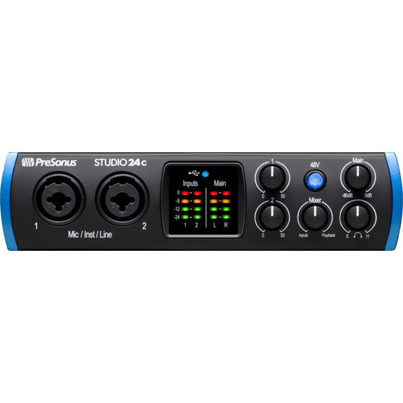 PreSonus Studio24c Studio USB-C Audio Interface