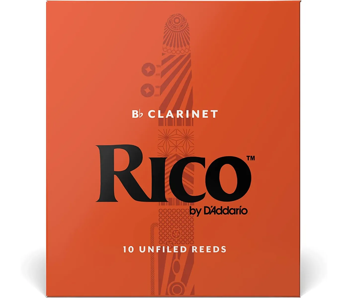 Rico by D'Addario RCA1030 Bb Clarinet Reeds - Strength 3 - 10 Pieces