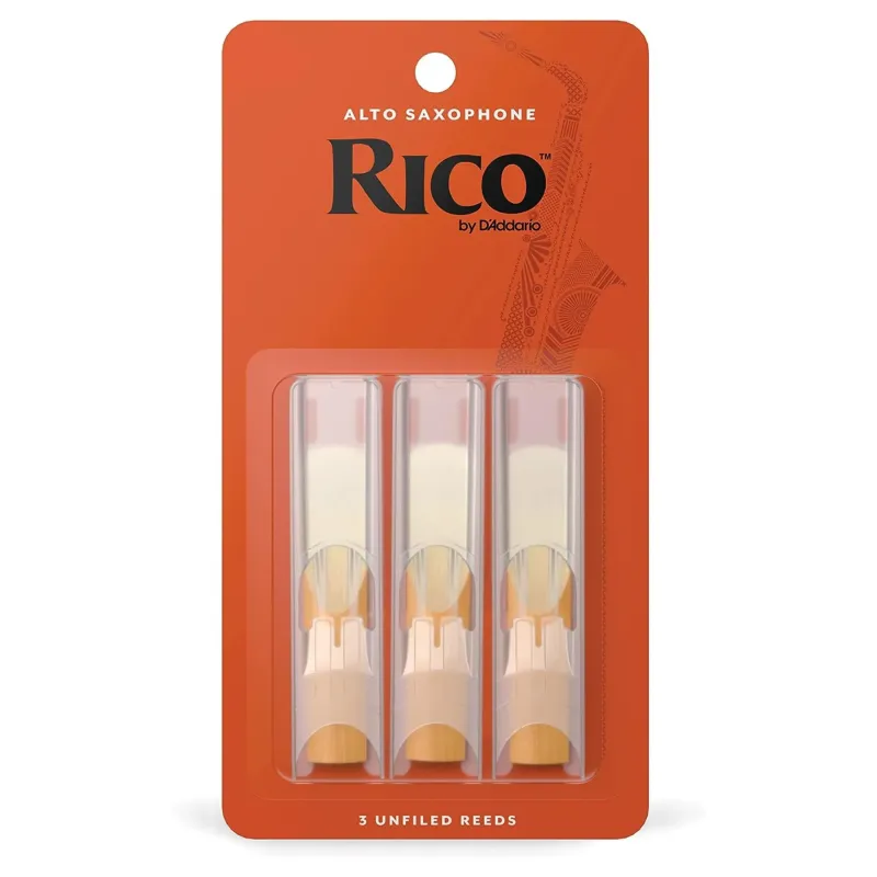 Rico by D'Addario RJA0315 Alto Saxophone Reeds - Strength 1.5 - 3 Pieces Rico by D'Addario RJA0315 Alto Saxophone Reeds - Strength 1.5 - 3 Pieces