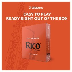 Rico by D'Addario RJA0325 Alto Saxophone Reeds - Strength 2.5 - 3 Pieces